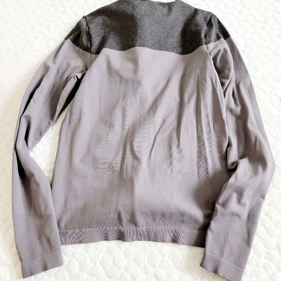 ASICS Seamless warm-up jacket gym fitted athletic hoodie zip-up lightweight M - Picture 2 of 8